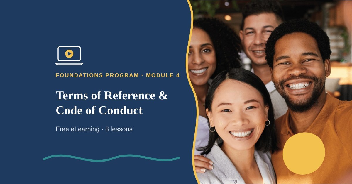 Terms of Reference & Code of Conduct: FCO eLearning course