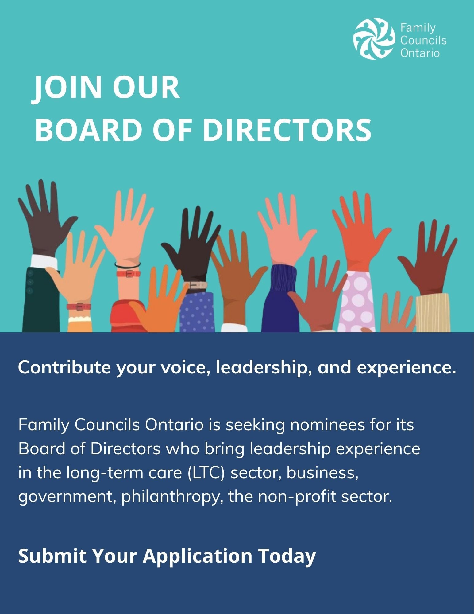 Join Our Board of Directors