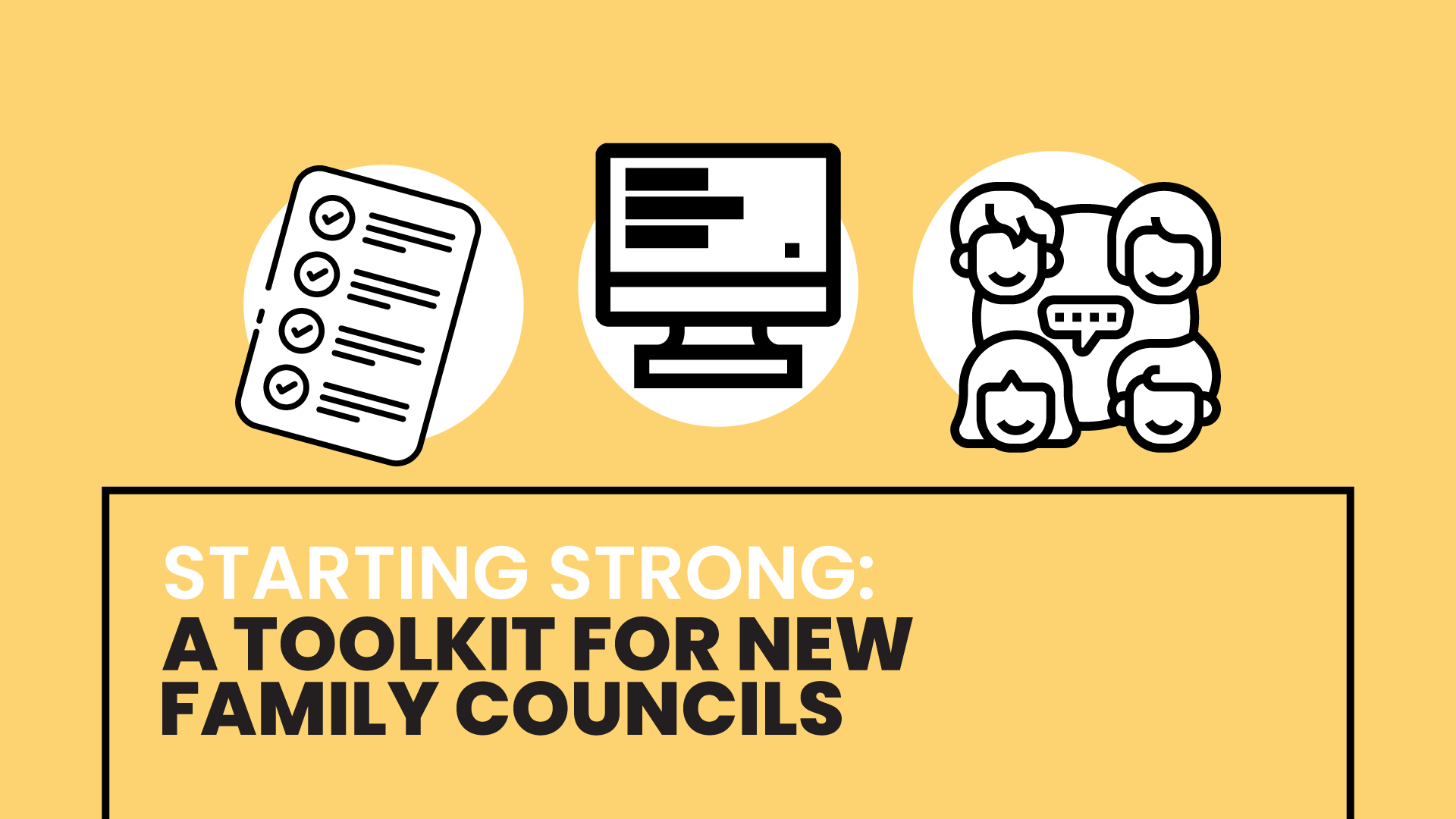 Survey: Family Council Toolkit