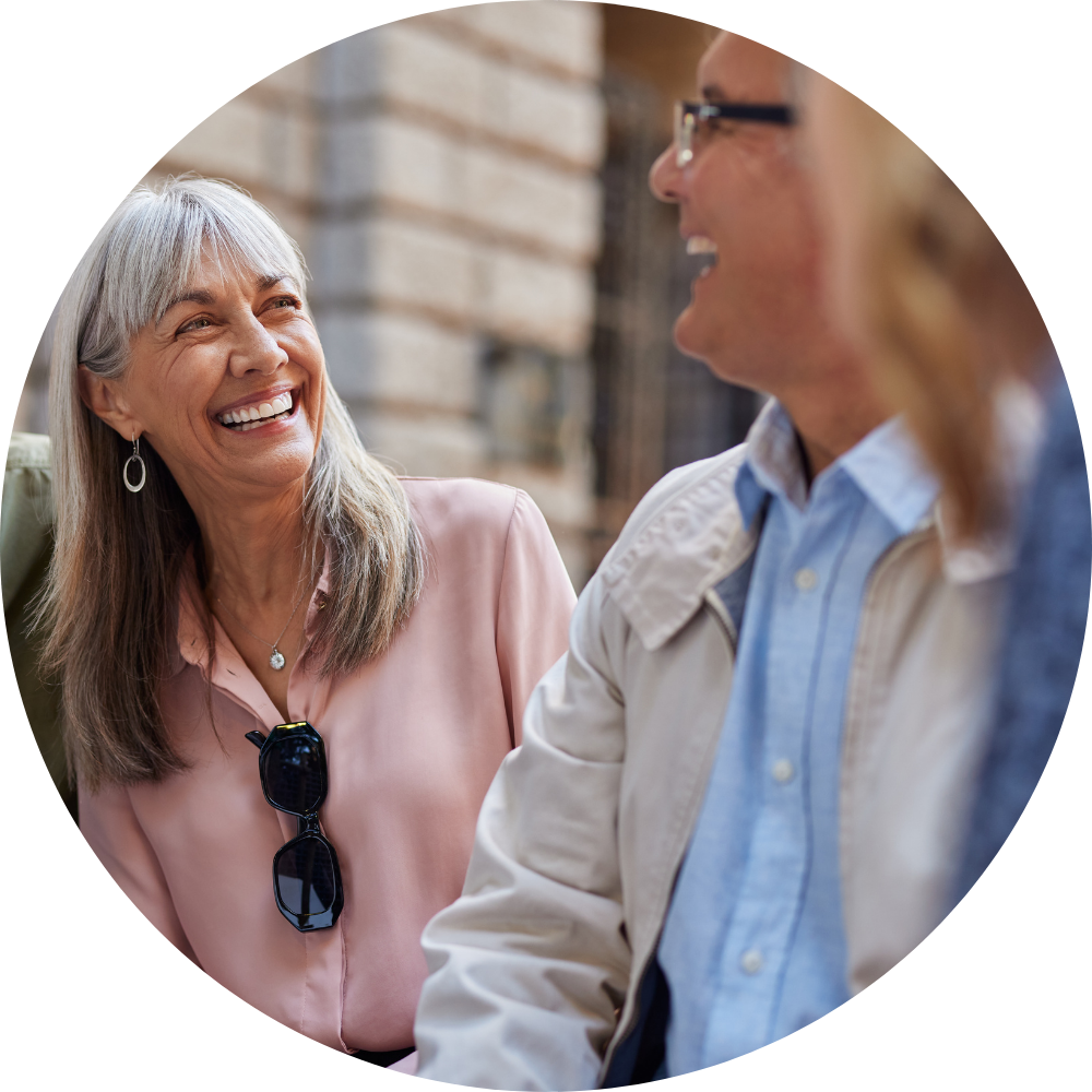 Seniors Laughing Together